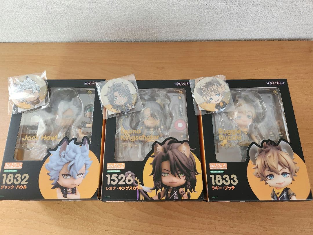 ツイステッドワンダーランド　ねんどろいど　レオナ　ラギー　ジャック