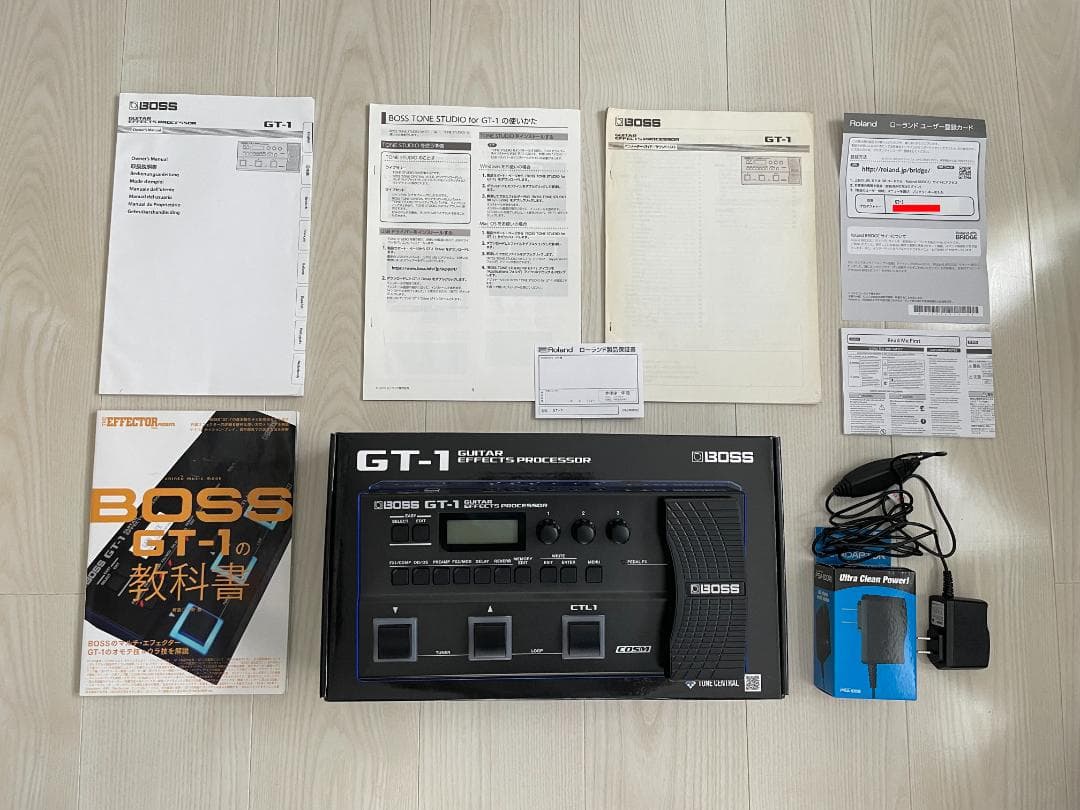 美品▲BOSS GT-1 ▲フルセット ▲動作確認済▲ボス▲マルチエフェクター Amazon.co.jp: BOSS/GT-1 ボス ギター マルチエフェクター : 楽器