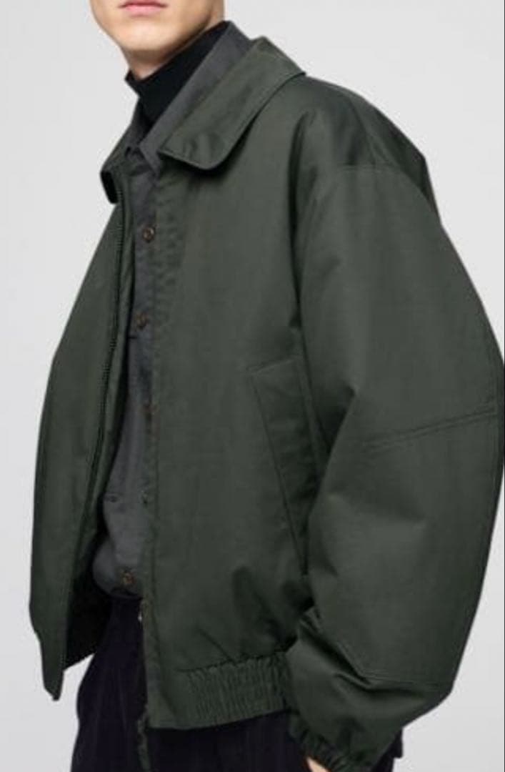 ユニクロU パフテックショートブルゾン L - メルカリ