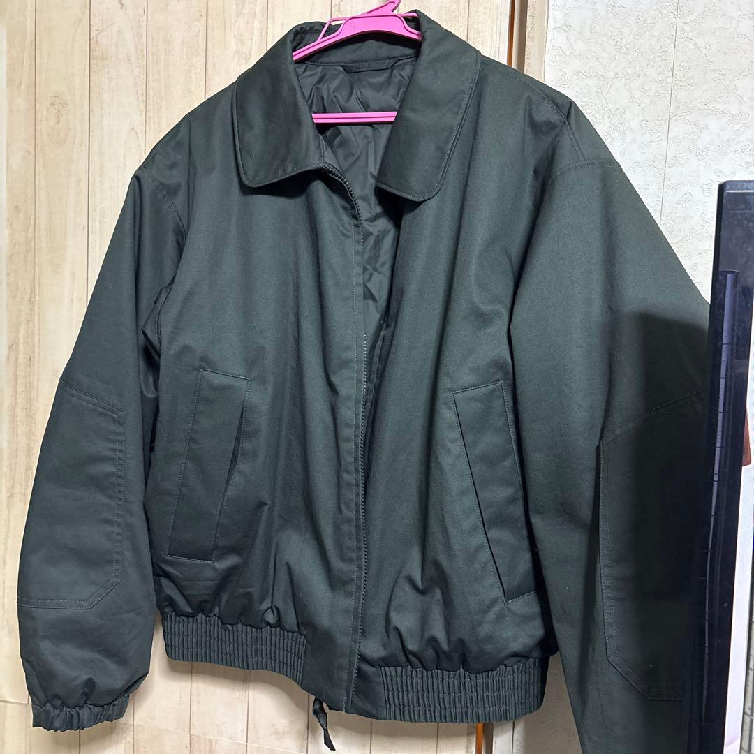 ユニクロU パフテックショートブルゾン L - メルカリ