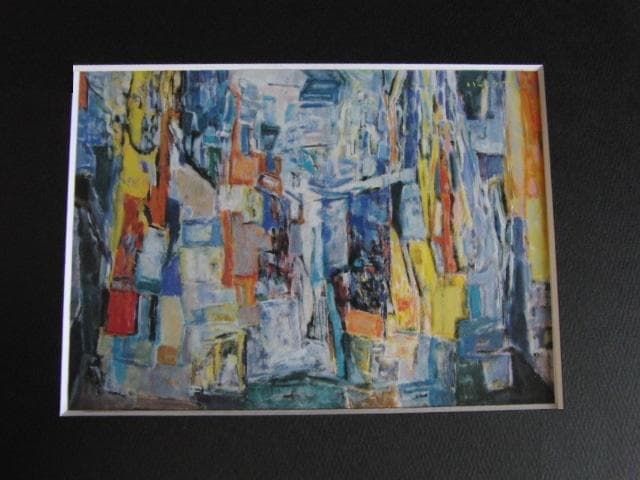 田中いっこう、【天使の忘れもの－魔法の鏡】、希少な額装用画集画