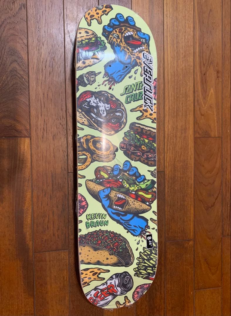 新品 Santa Cruz デッキ 8.25