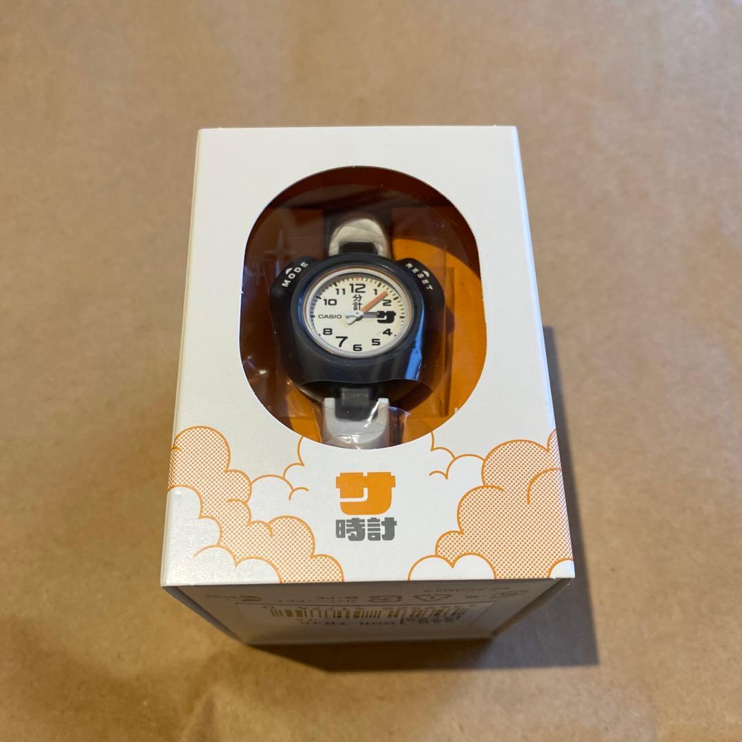 新品未開封 カシオ オレンジ サ時計 サウナイキタイ
