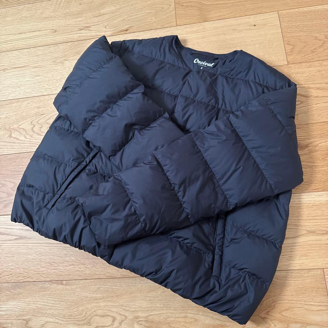 オーシバル　ブラックダウンジャケット　サイズ2