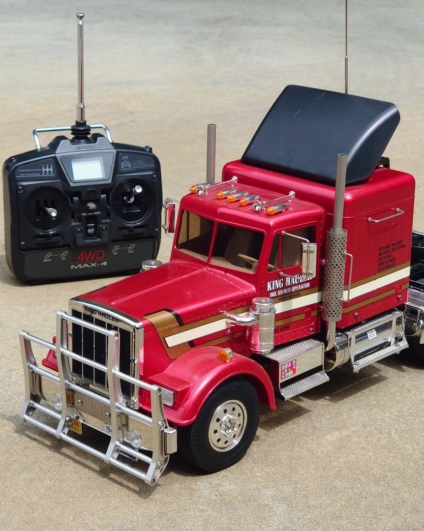 タミヤ キングハウラー 3速ギア 4chプロポ フルセット 完成済 - メルカリ