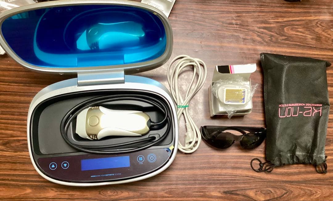 KE-NON NIPL-2080 脱毛器 ゴールド サングラス付き