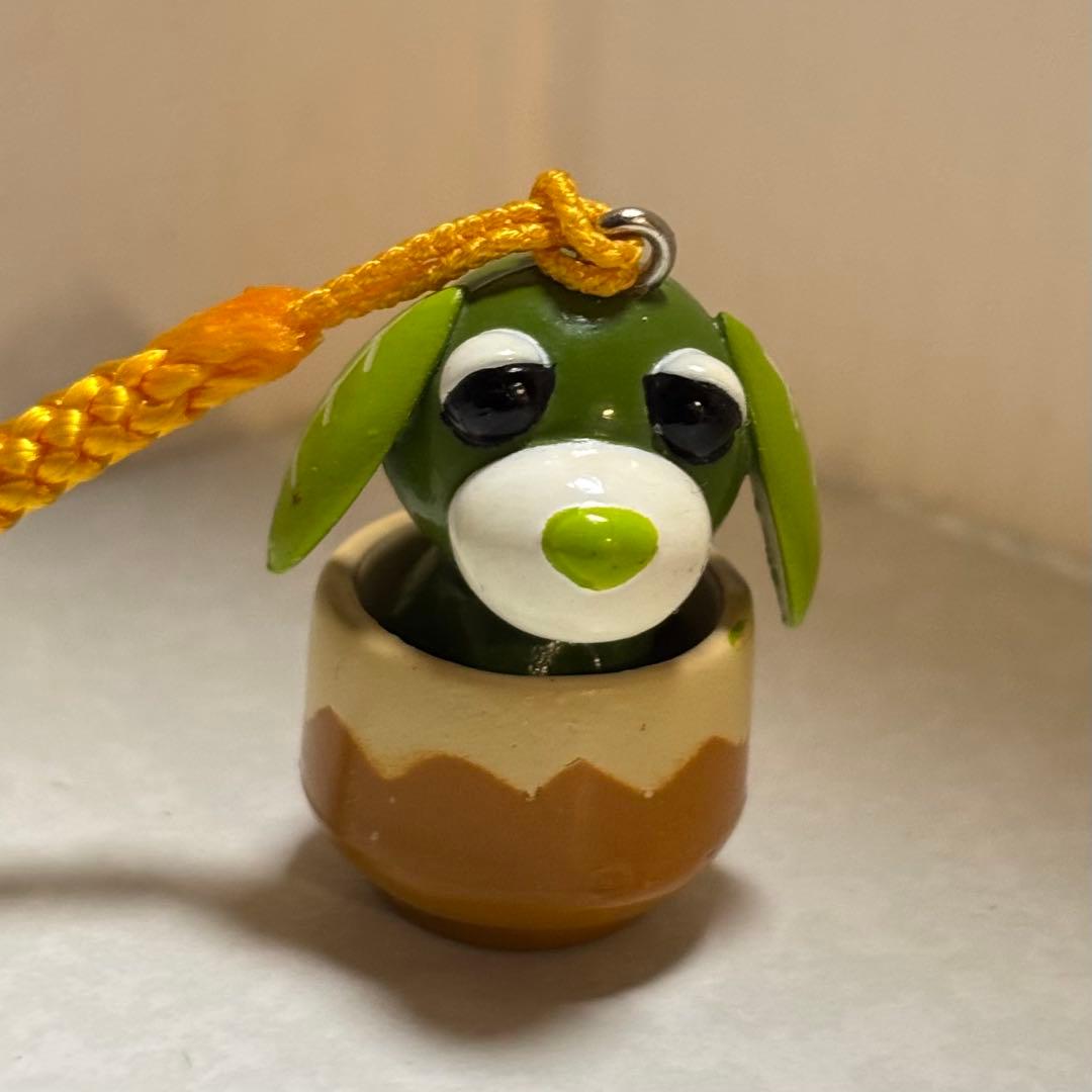 初代 お茶犬 カップinフィギュアマスコット 平成レトロ 2002年製