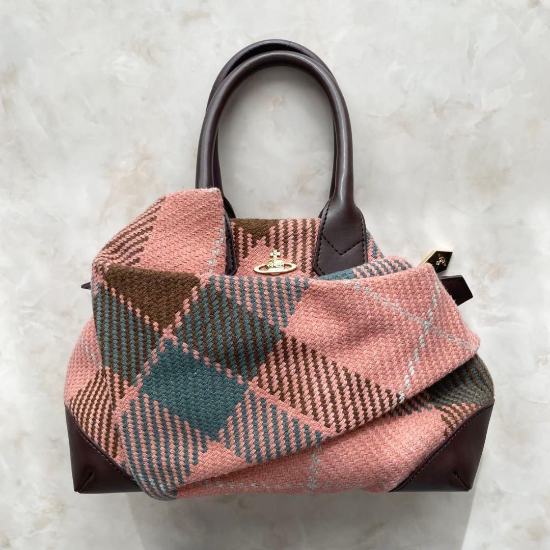 Vivienne Westwood ヤスミン　オーブロゴ　ゴールド　ハンドバッグ 中古・古着通販】Vivienne Westwood (ヴィヴィアンウエストウッド