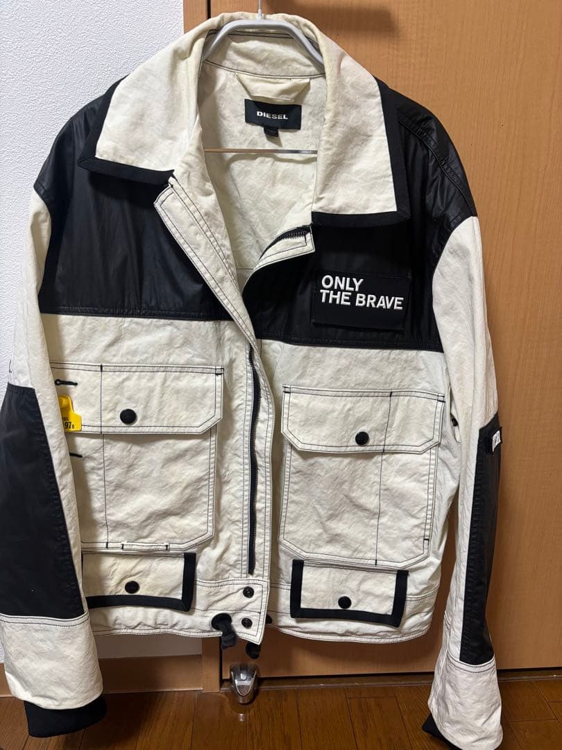 diesel ディーゼル　J-KENDY JACKET ジャケット　ブルゾン 中古・古着通販】DIESEL (ディーゼル) J-KENDY JACKET ベージュ