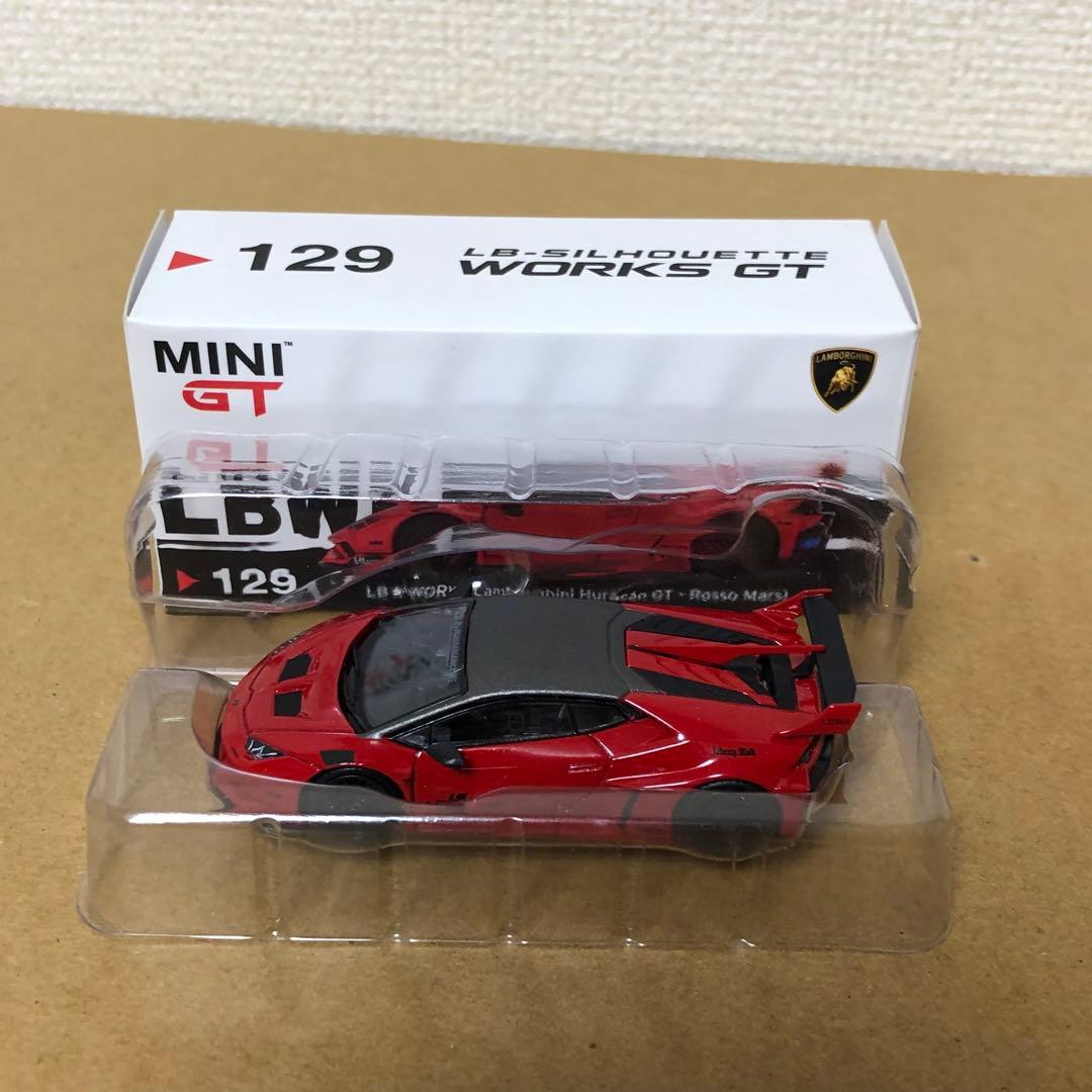 MINI GT ミニGT LBWK ランボルギーニ ウラカンGT ロッソマーズ - メルカリ