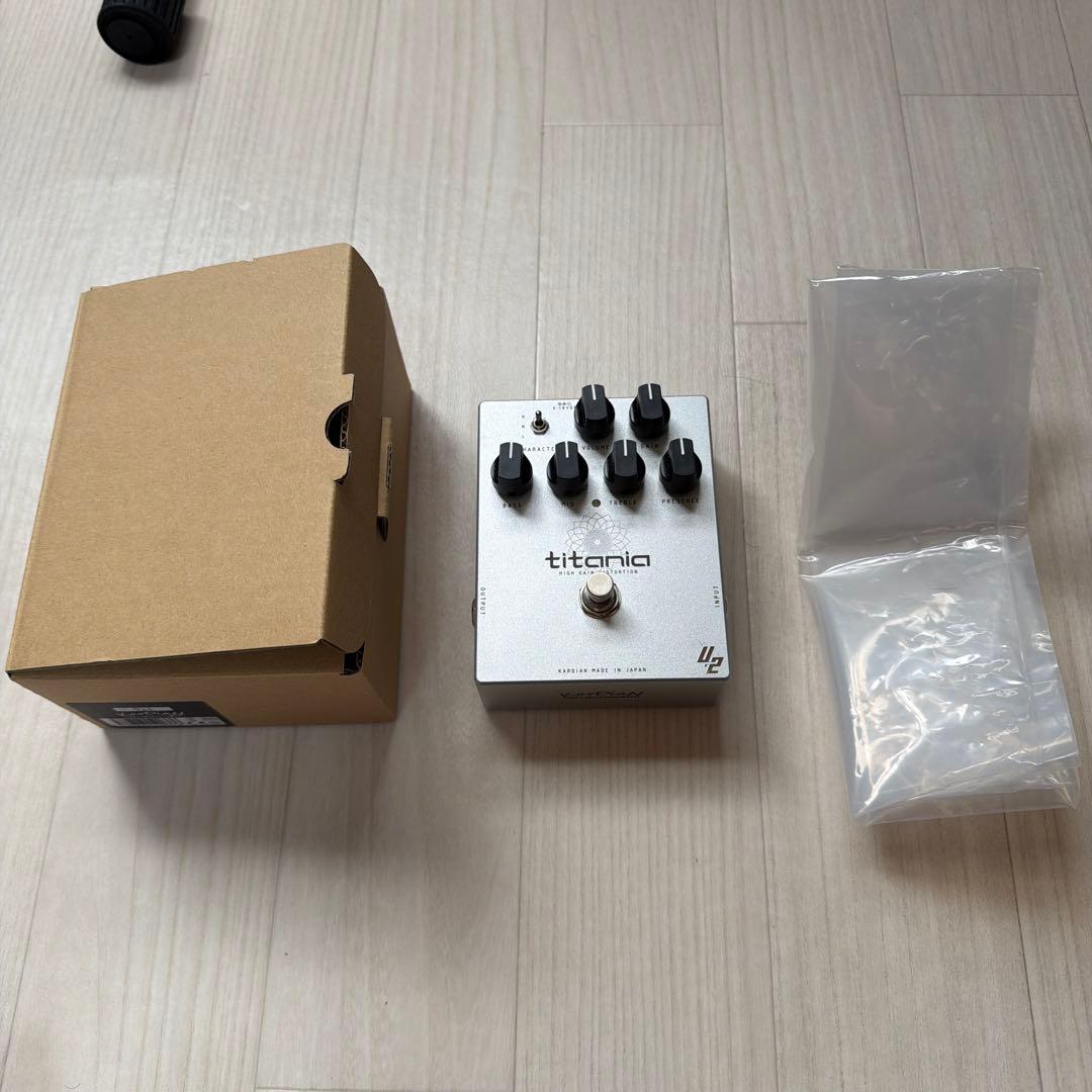 Titania U2 ハイゲインディストーション KarDiaN TITANIA V2 エフェクター ハイゲインディストーション