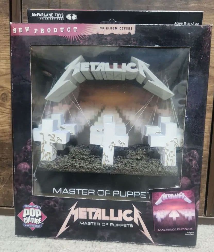 未開封　メタリカ　MASTER OF PUPPETS ジャケット