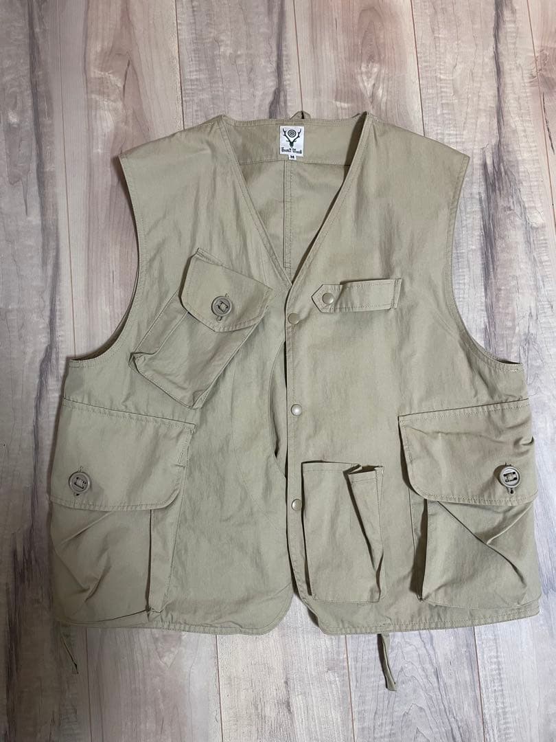 south2west8 Tenkara Vest (テンカラベスト) Mサイズ South2 West8 (サウスツーウエストエイト) Tenkara Vest - Wax Coating