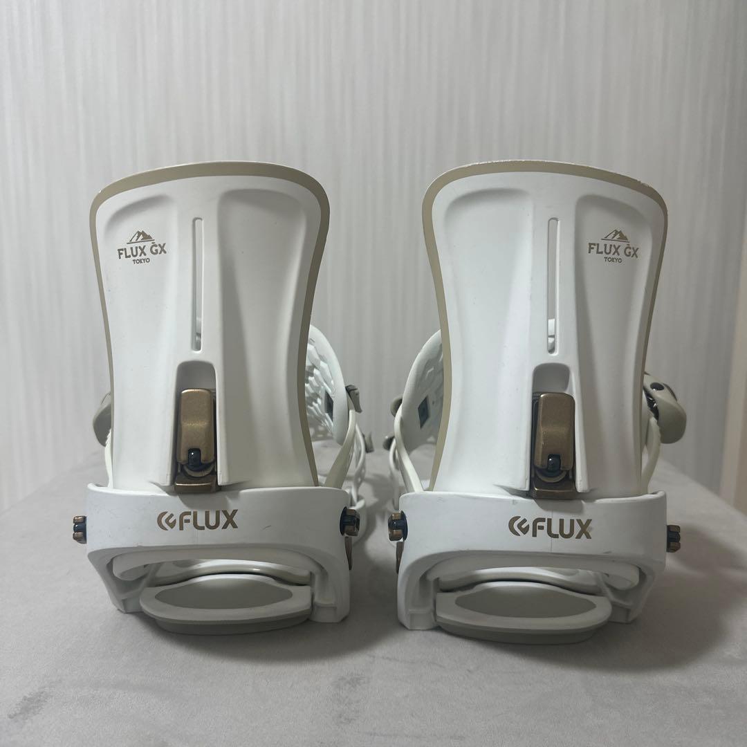FLUX GX Tokyo ビンディング ホワイト×ゴールド