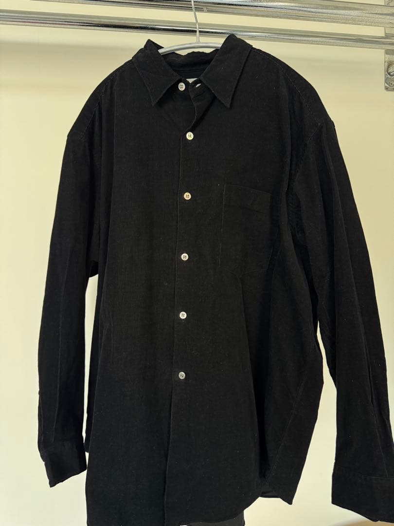 コムデギャルソンオム　コーデュロイ シャツ　細う畝　田中期　田中オム