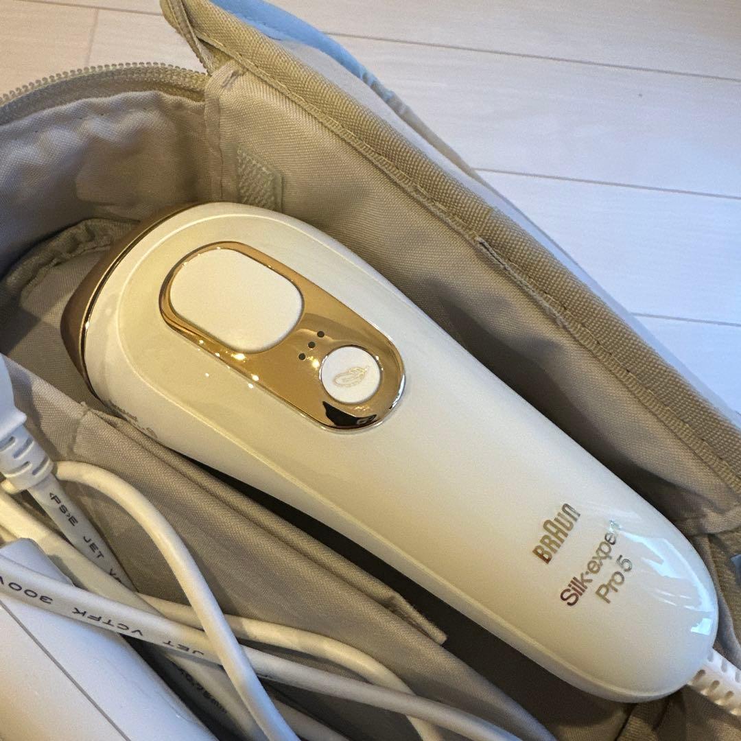 BRAUN Silk-expert Pro 5 脱毛器 収納ケース付き - メルカリ