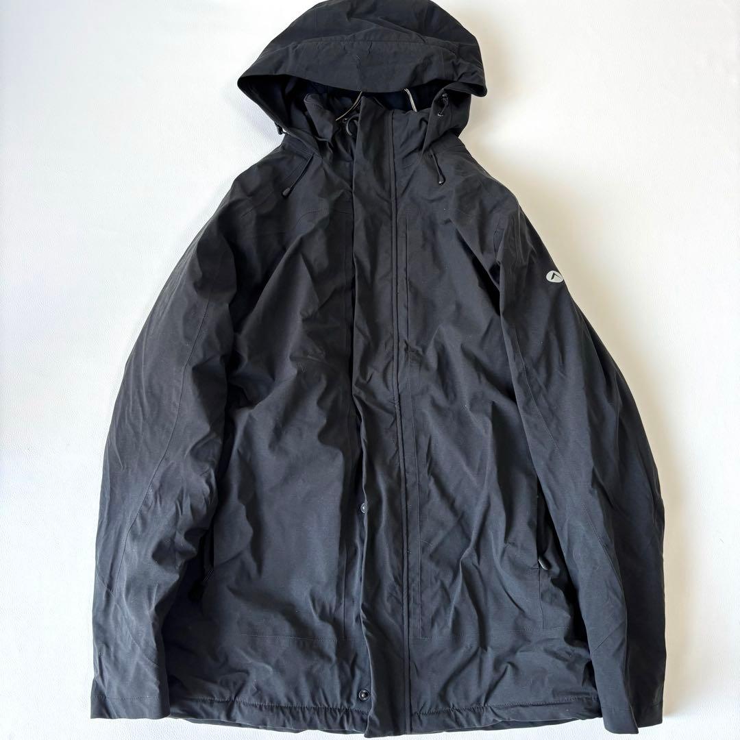 【美品】OROS/オロス オリオンパーカー SOLARCORE NASA 黒