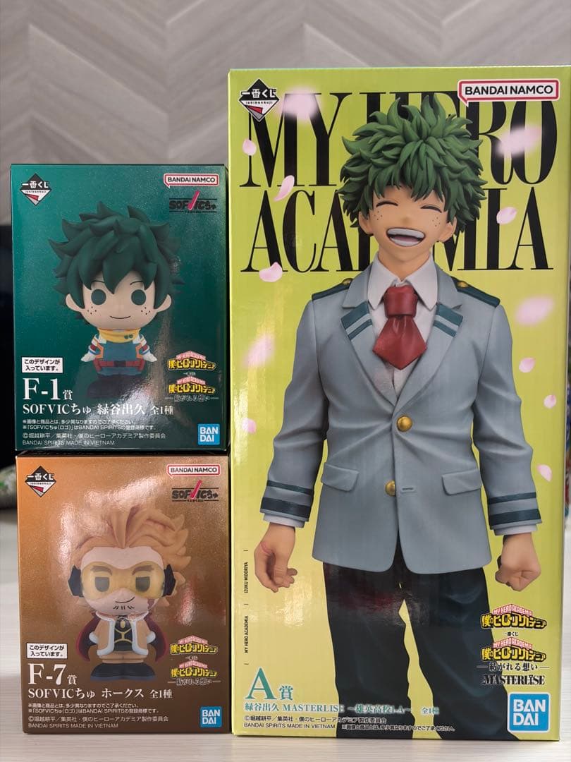 僕のヒーローアカデミア フィギュア 3箱
