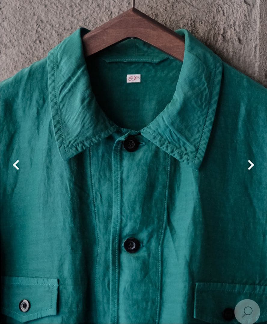 OUTIL VESTE ANTIBES GREEN ウティ ナミカズ - メルカリ
