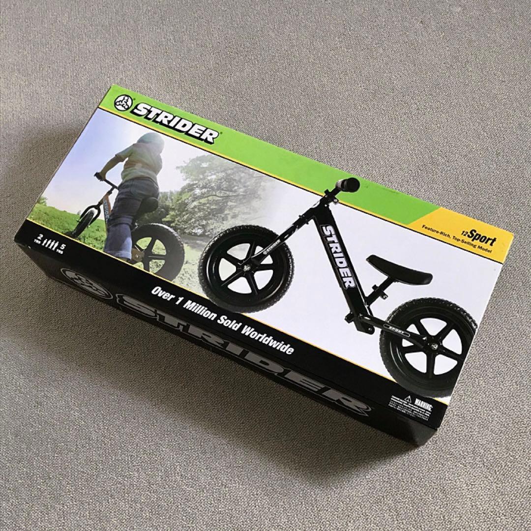 《美品》STRIDER SPORT MODEL バイク 12インチ ブラック