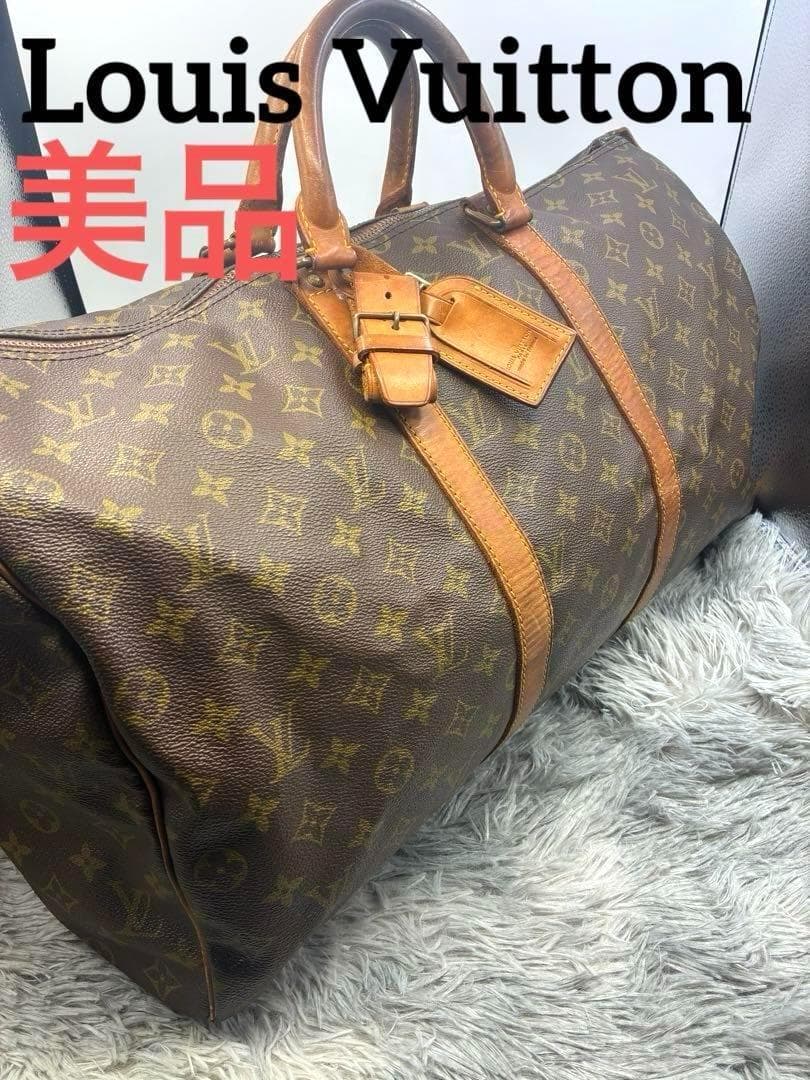 美品！！　Louis Vuitton キーポル50 モノグラム