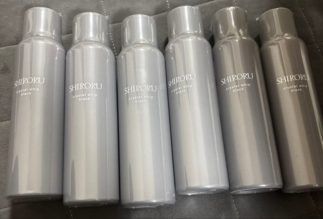 SHIRORU クリスタルホイップブラック 6本セット