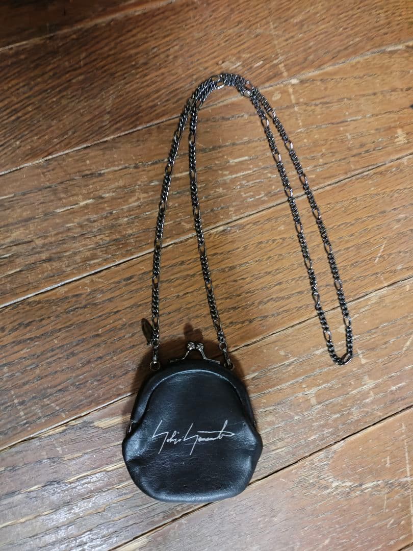 ヨウジ・ヤマモト ネックレス がま口財布 小銭入れ ギャルソン Y3