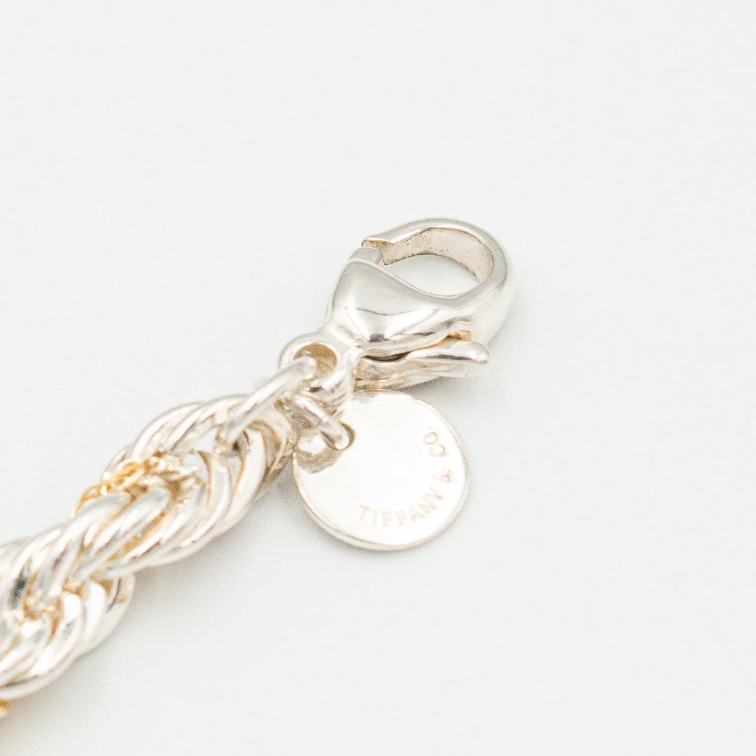 ヴィンテージ ティファニー ツイストロープ ネックレス シルバー 61.3cm