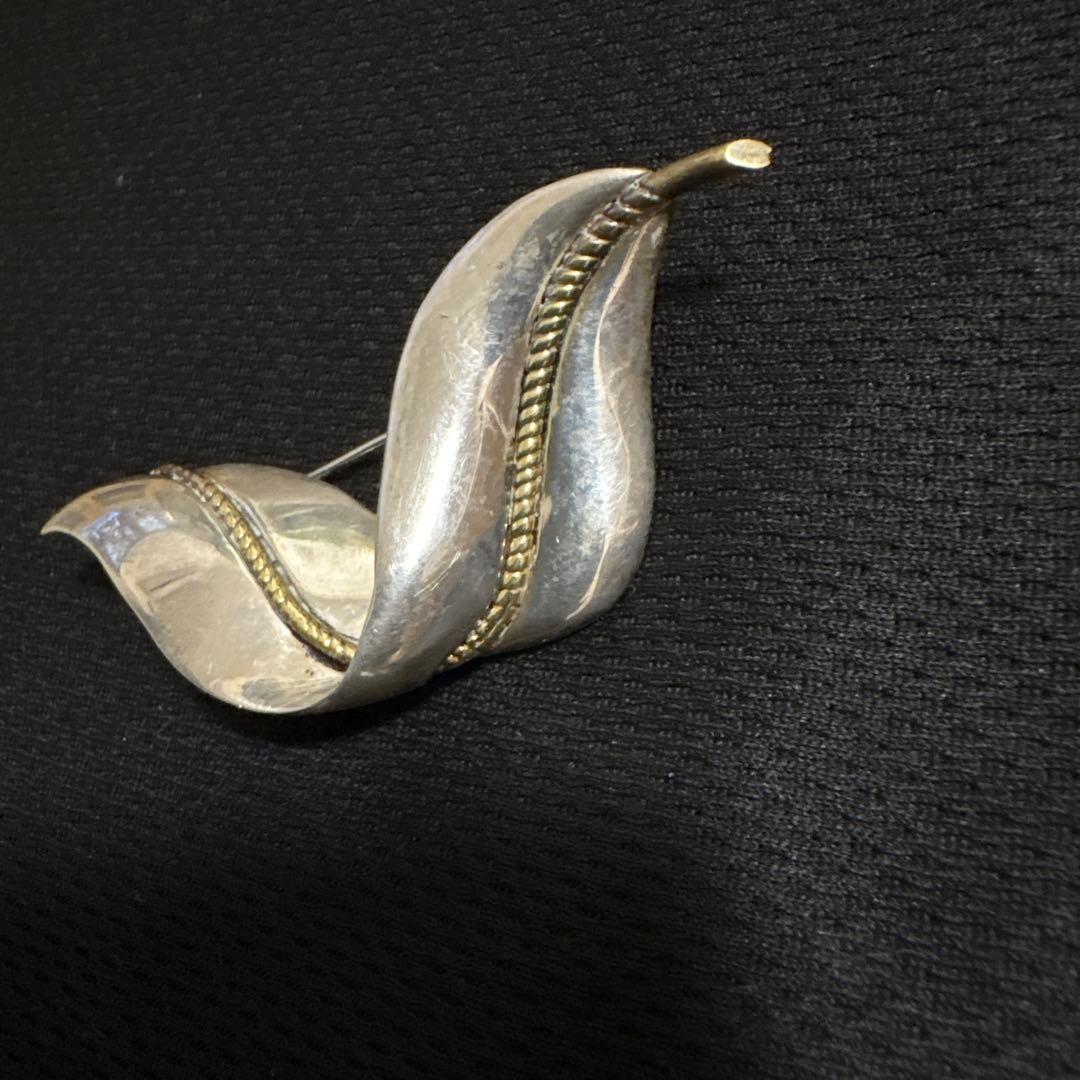 K18 含む ティファニーブローチ シルバー925 12.3g