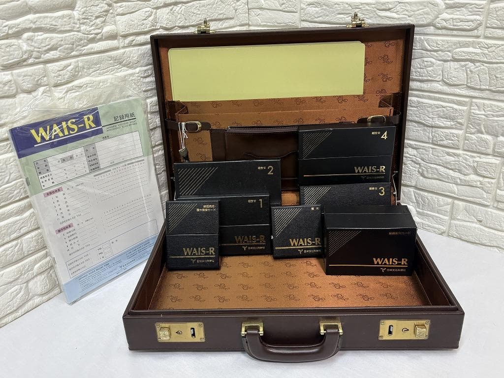 t*n様 日本文化科学社 成人知能検査 WAIS-R 積木 絵画 配列 組み合せ