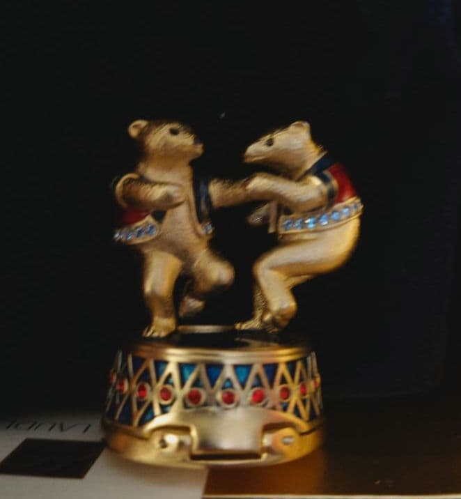 エスティーローダー　ソリッドパフューム2008・ダンシングベア