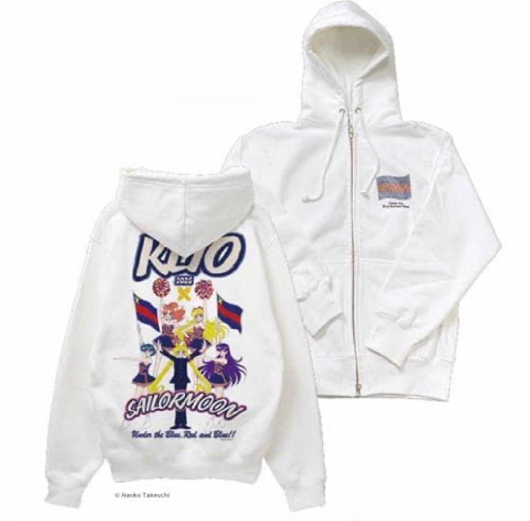 セーラームーン 慶應コラボ限定 フード付きスウェット