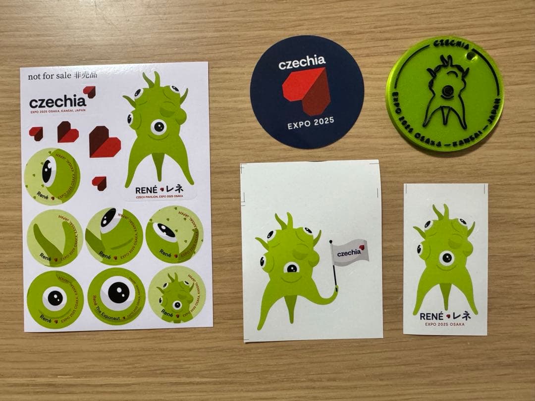 czechia EXPO 2025 万博 チェコ館レネちゃんグッズセット 非売品