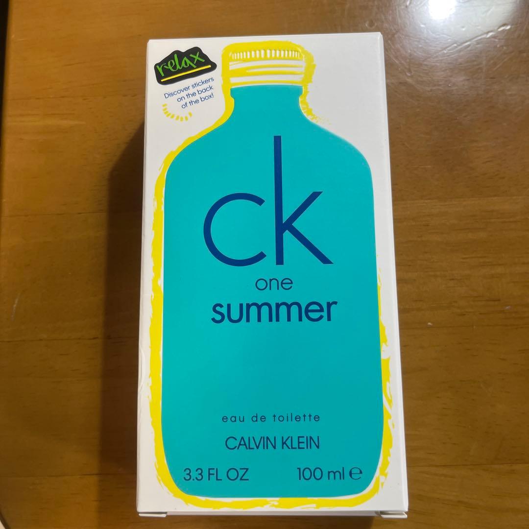 新品未使用   ck one summer 2020