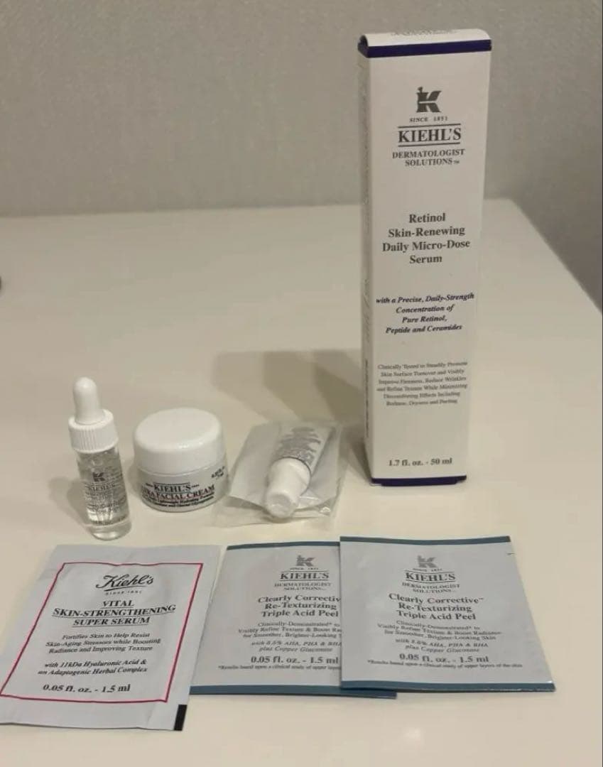 お値下げキールズ リニューイングセラム 50ml レチノール キールズサンプル