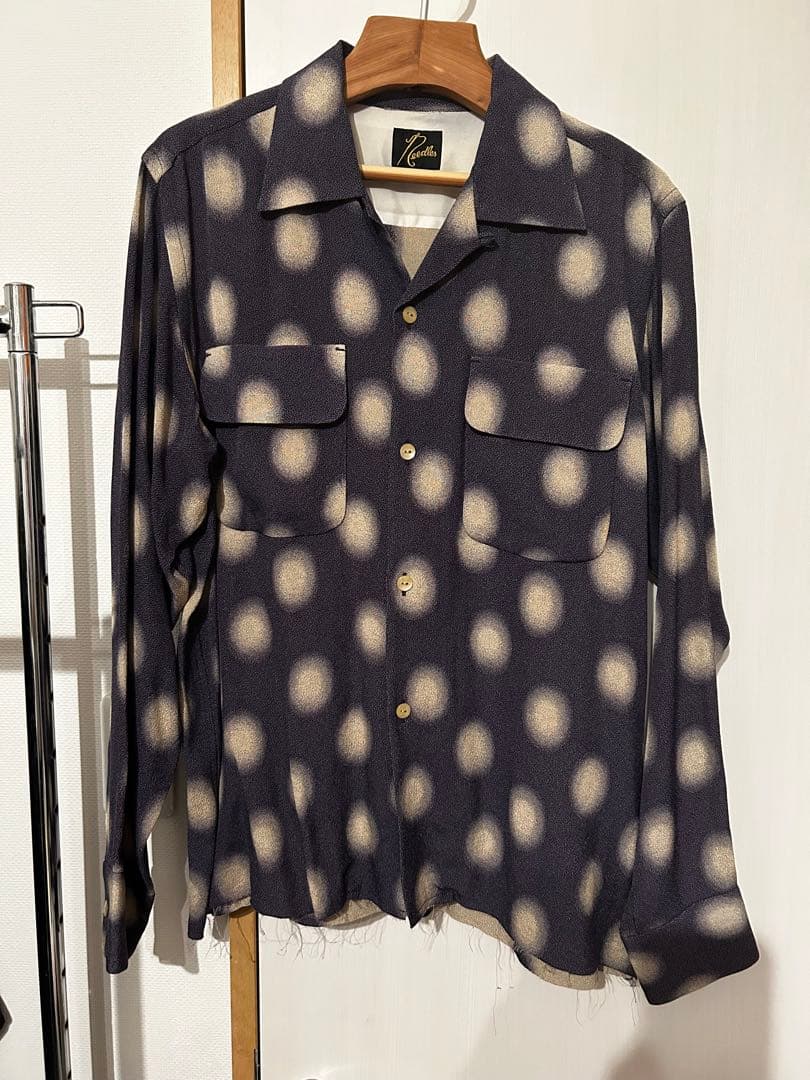 Needles ドット柄シャツ S