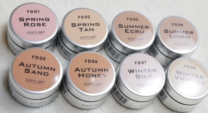 パラジェル 2019メイクアップライン新色8色セット