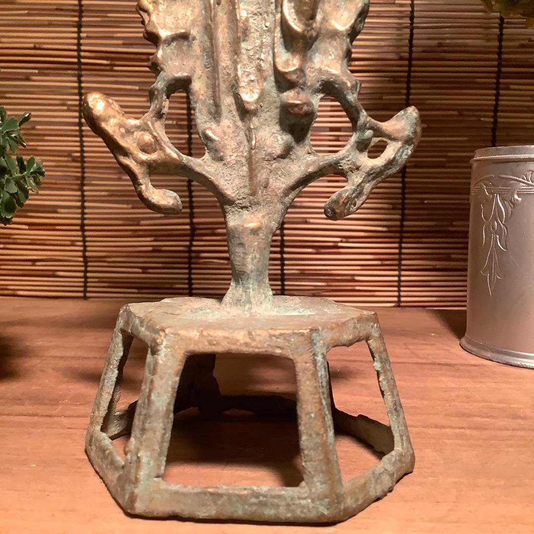 中国・大唐期「秘仏・観自在菩薩坐像」唐王朝・中国大唐国・六角座