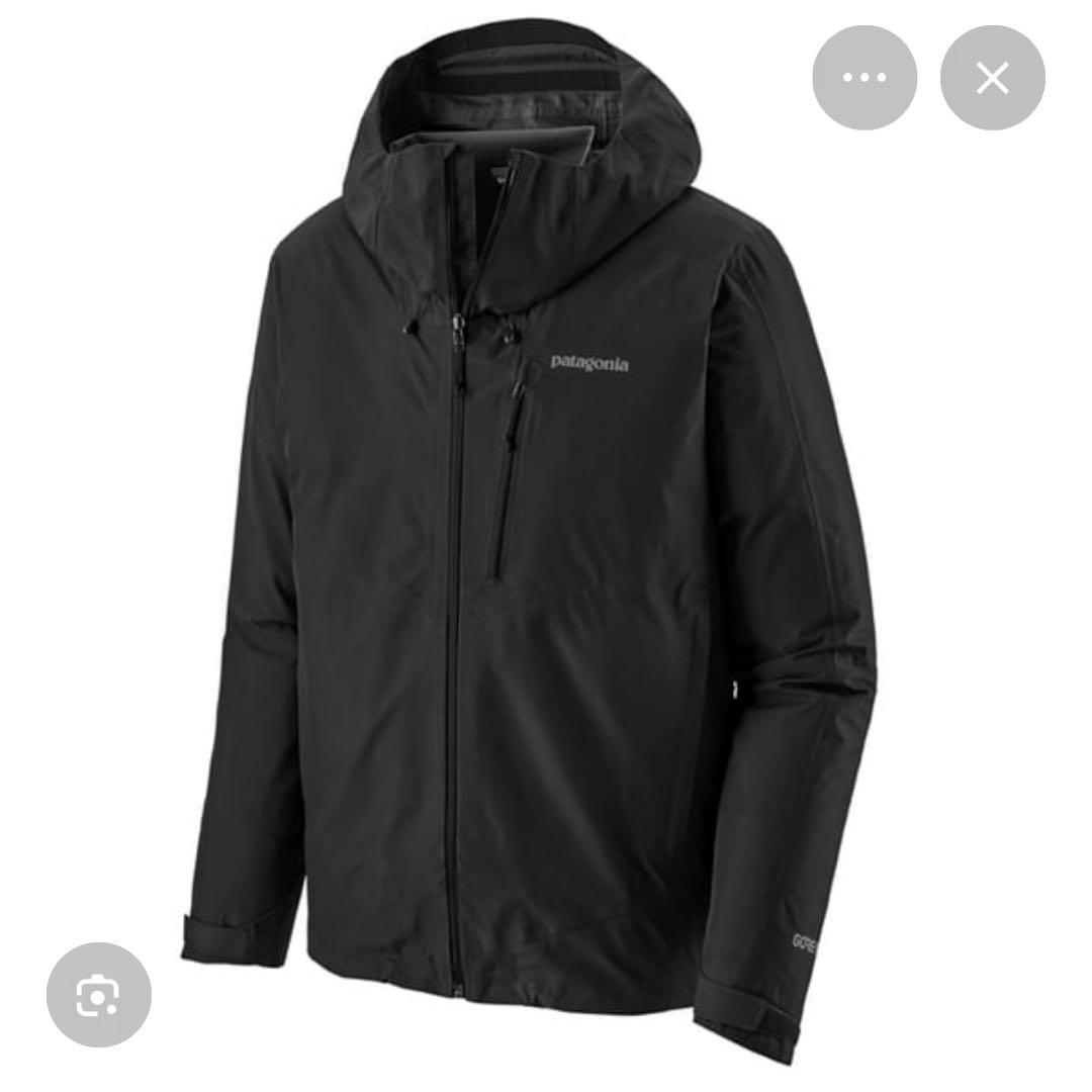 patagonia カルサイトジャケット ブラック　Lサイズ　GORE-TEX patagonia カルサイトジャケット ブラック Sサイズ GORE-TEX - メルカリ