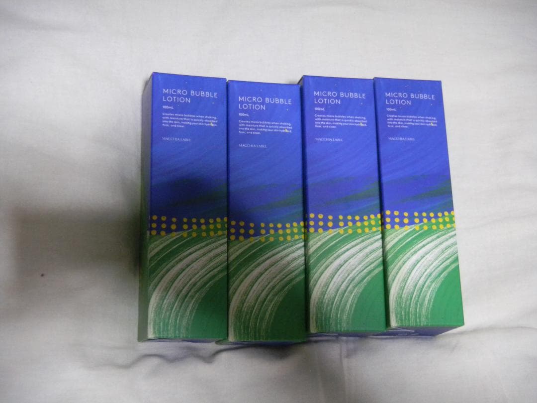 マキアレイベル 薬用マイクロバブルローション 4本セット