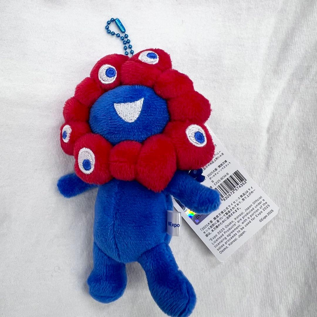 7体セット ミャクミャク ボールチェーンマスコットB 万博 EX25-BCM-B