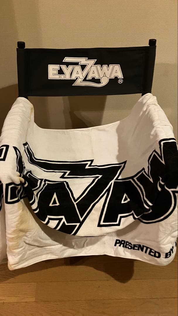 E.YAZAWA 矢沢永吉　ディレクターズチェア　タオル付