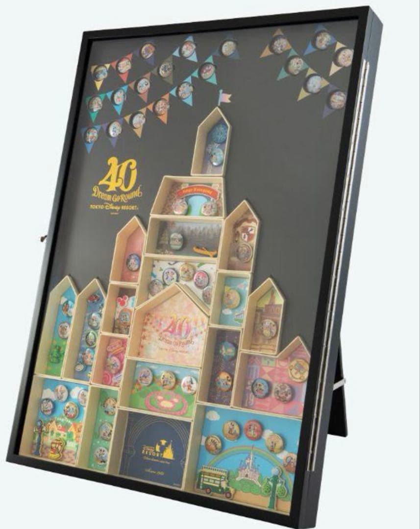 【限定品】TDR 40周年記念　ショーケース•オブ•ドリームス　コレクション ディズニーマンスリードリームス」第二弾！東京ディズニーリゾート40