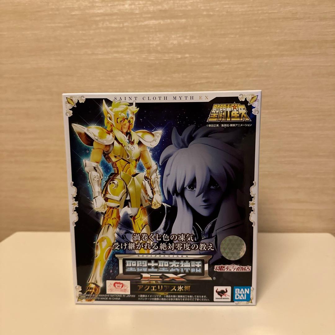 魂ウェブ 聖闘士聖衣神話 アクエリアス氷河（交換素体あり） 聖闘士聖衣神話EX アクエリアス氷河-黄金聖衣の継承者- | 魂ウェブ