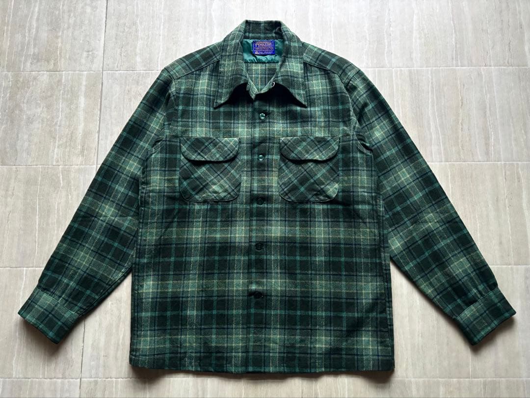 PENDLETONボードシャツM｜FJタウンクラフトRRL50s60sジェラード