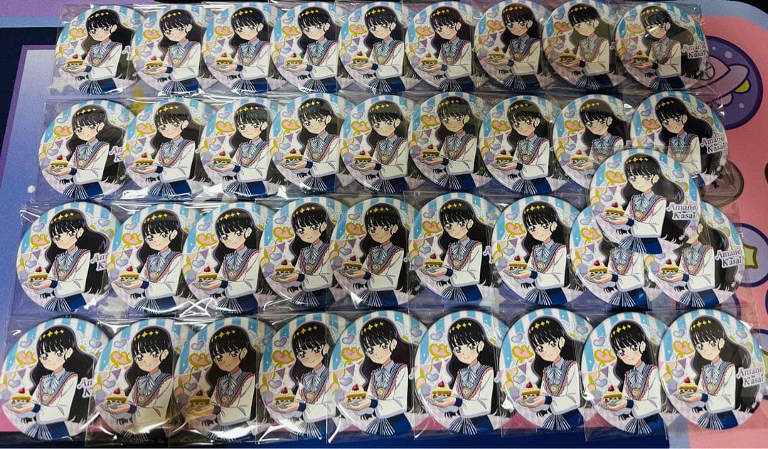 Loppi ローソン　プリキュア　缶バッジ　あまね 菓彩あまね キュアフィナーレ シネマフェア 缶バッジ プリキュア