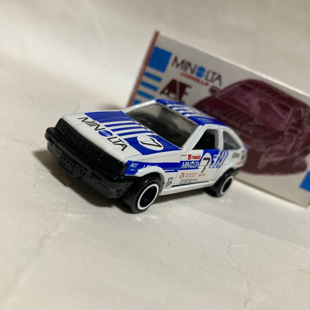 トミカMINOLTA AE86レビン未使用 グループA iiADO特注 日本製 - メルカリ