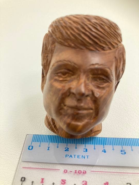 Butz-Choquin 人面パイプ（ケネディ）