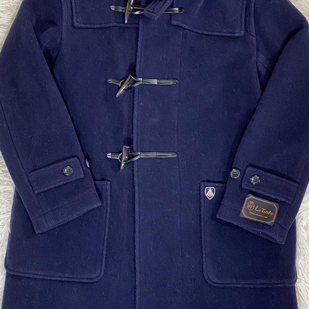 orcival オーチバル ヘリンボーンダッフルコート ネイビー LeTinte