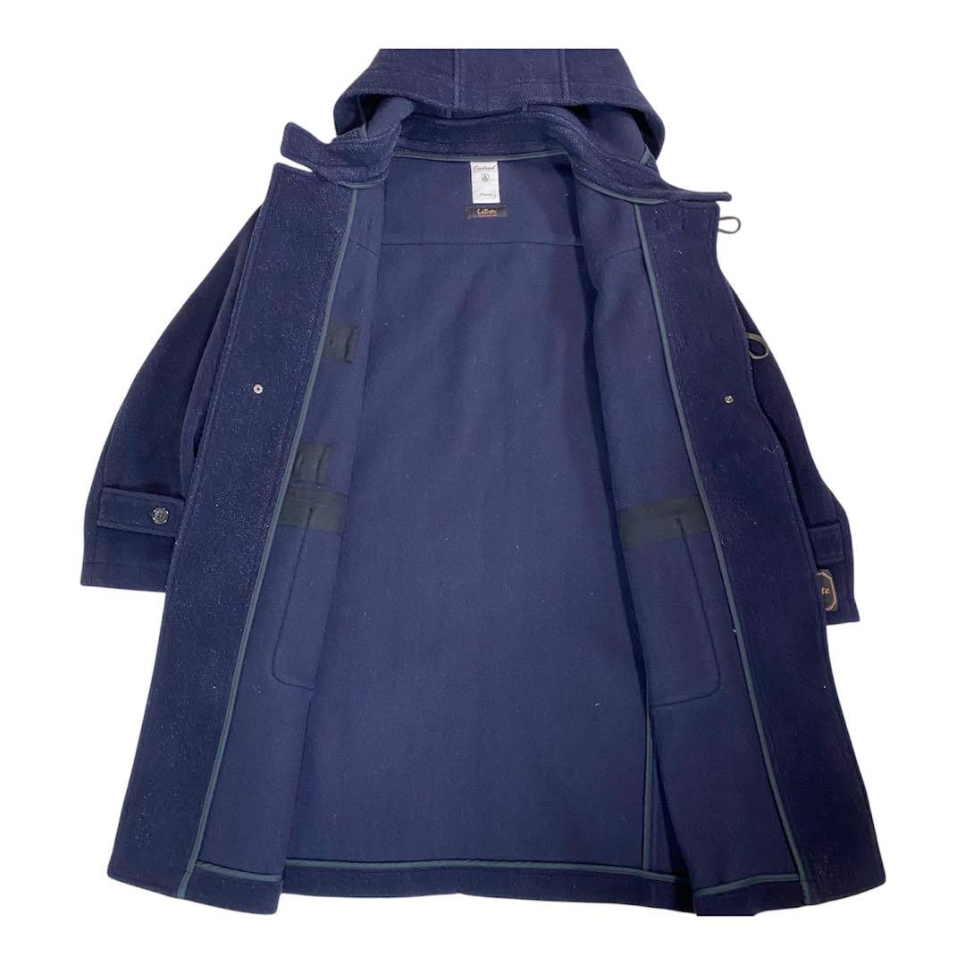 orcival オーチバル ヘリンボーンダッフルコート ネイビー LeTinte